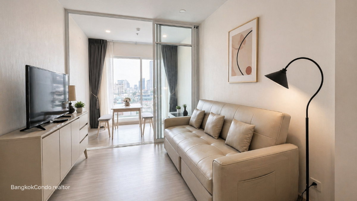 1-Bedroom Condo for Rent at Supalai Premier Si Phraya – Samyan (52 sqm) — Sam Yan MRT