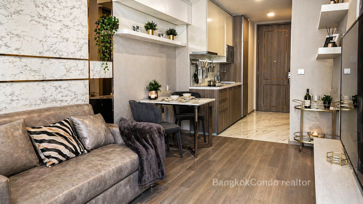 1-Bedroom Condo for Rent at CELES Asoke (50 sqm) — Asoke BTS