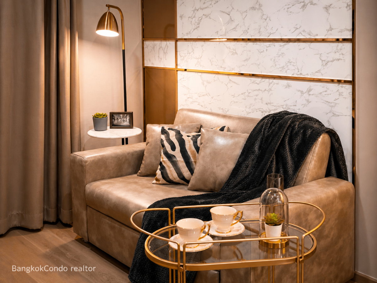 1-Bedroom Condo for Rent at CELES Asoke (50 sqm) — Asoke BTS