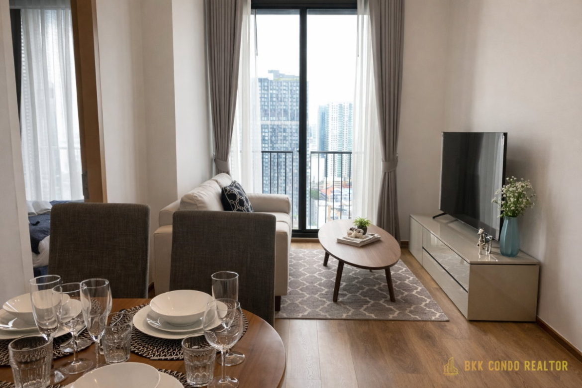 2-Bedroom Condo for Rent at Noble BE 33 (52 sqm) — Phrom Phong BTS