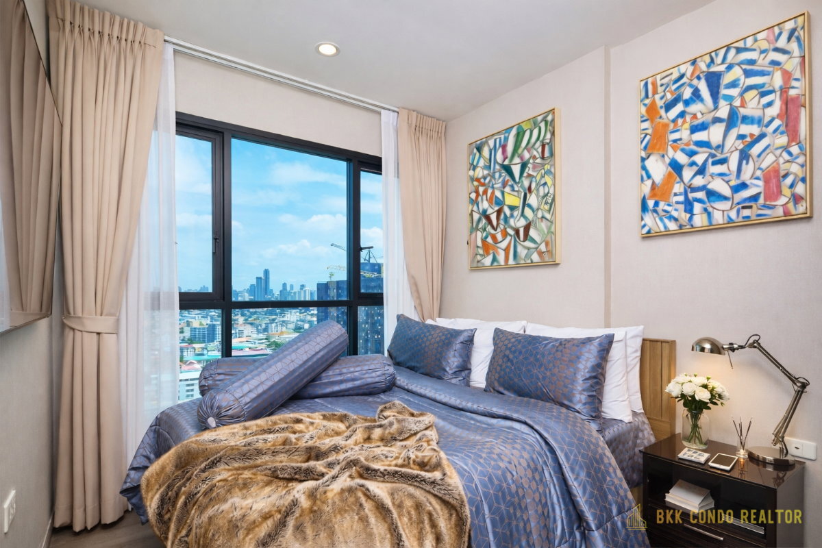 1-Bedroom Condo for Rent at The Base Park East Sukhumvit 77 (31 sqm) — On Nut BTS