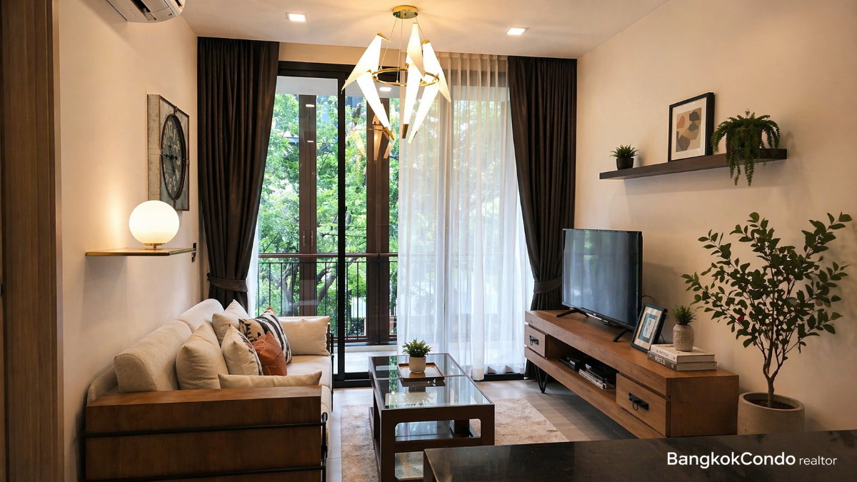 1-Bedroom Condo for Rent at Mori Haus (34 sqm) — On Nut BTS