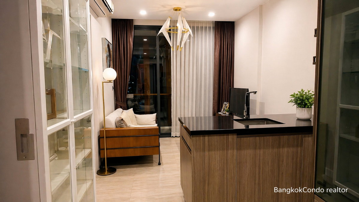1-Bedroom Condo for Rent at Mori Haus (34 sqm) — On Nut BTS