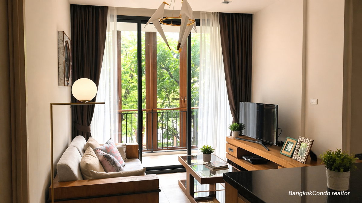 1-Bedroom Condo for Rent at Mori Haus (34 sqm) — On Nut BTS