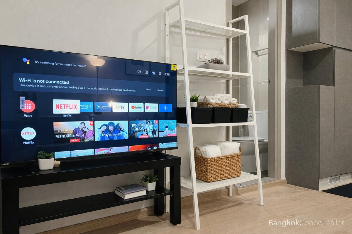 1-Bedroom Condo for Rent at Ideo New Rama 9 (32 sqm) — Rama 9 MRT