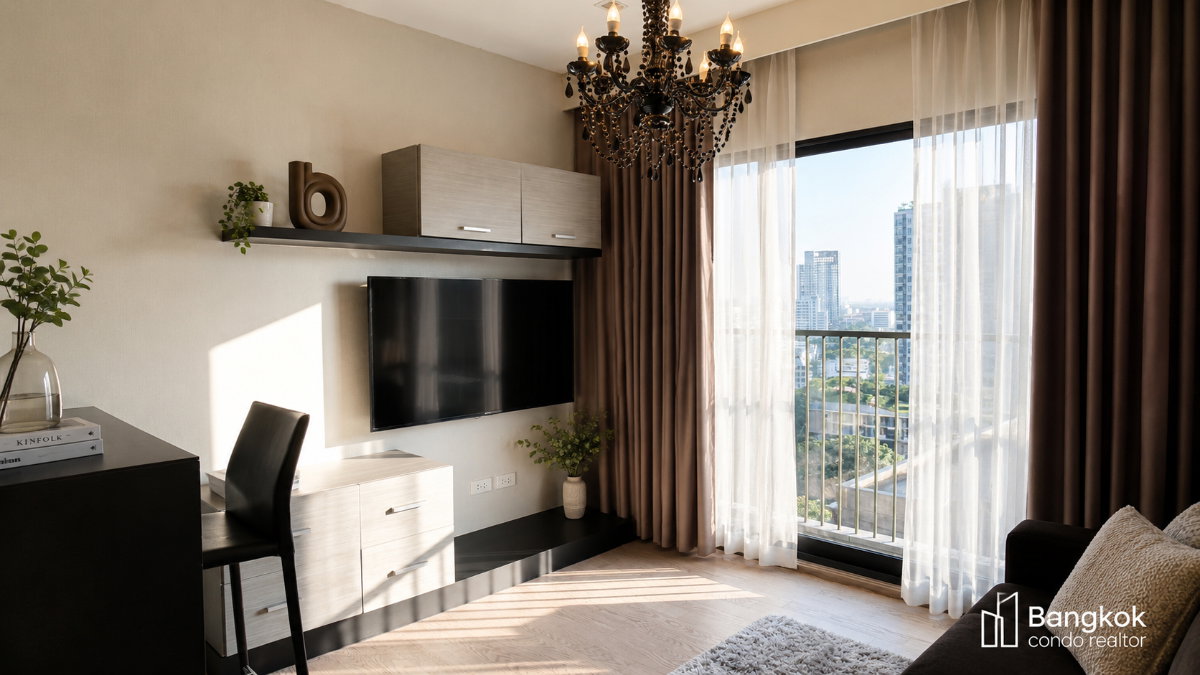 1-Bedroom Condo for Rent at Noble Remix (46 sqm) — Thonglor BTS