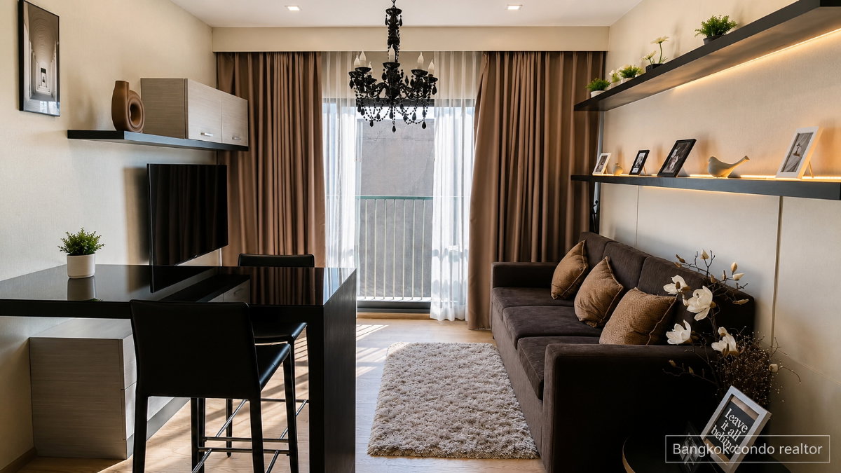 1-Bedroom Condo for Rent at Noble Remix (46 sqm) — Thonglor BTS