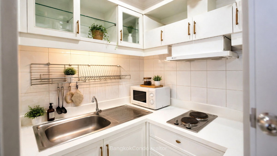 1-Bedroom Condo for Rent at Supalai Place Sukhumvit 39 (50 sqm) — Phrom Phong BTS