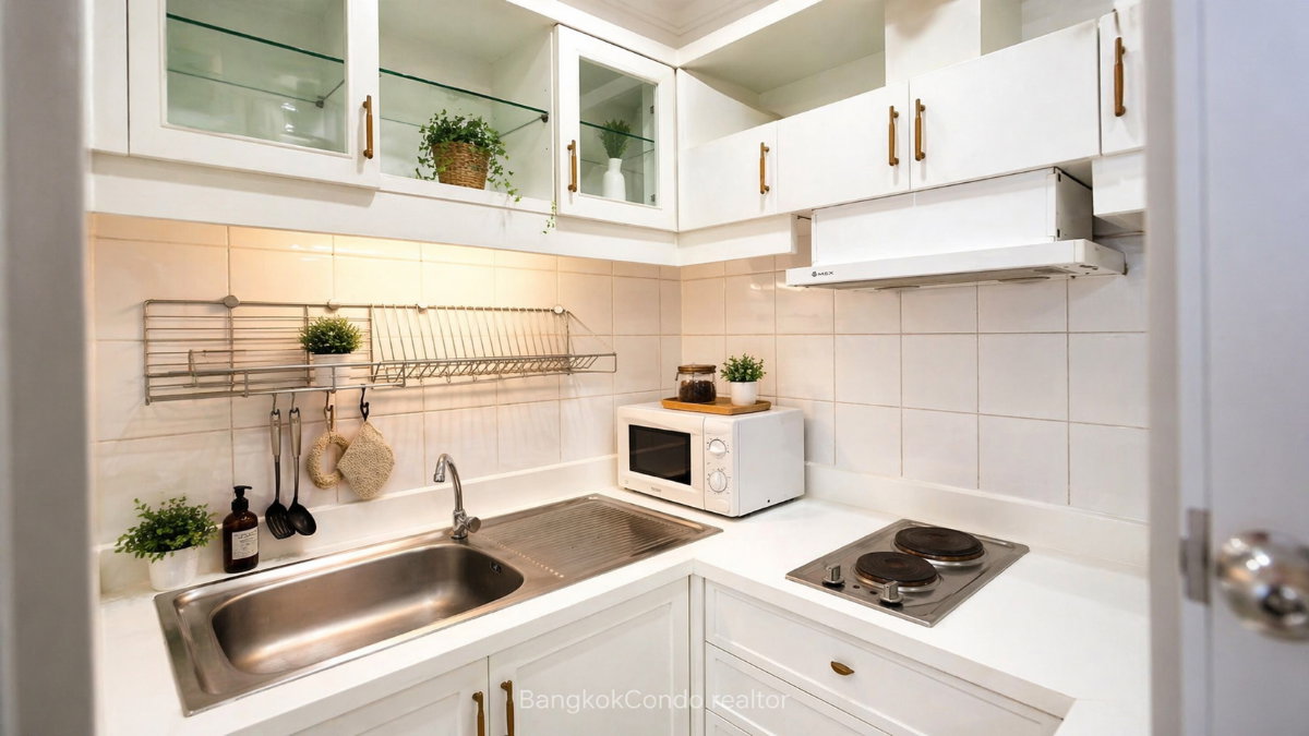 1-Bedroom Condo for Rent at Supalai Place Sukhumvit 39 (50 sqm) — Phrom Phong BTS