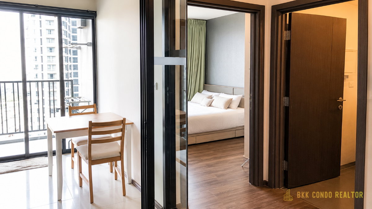 a06784-02 1-Bedroom Condo for Rent at The Base Park West Sukhumvit 77 (30 sqm) — On Nut BTS