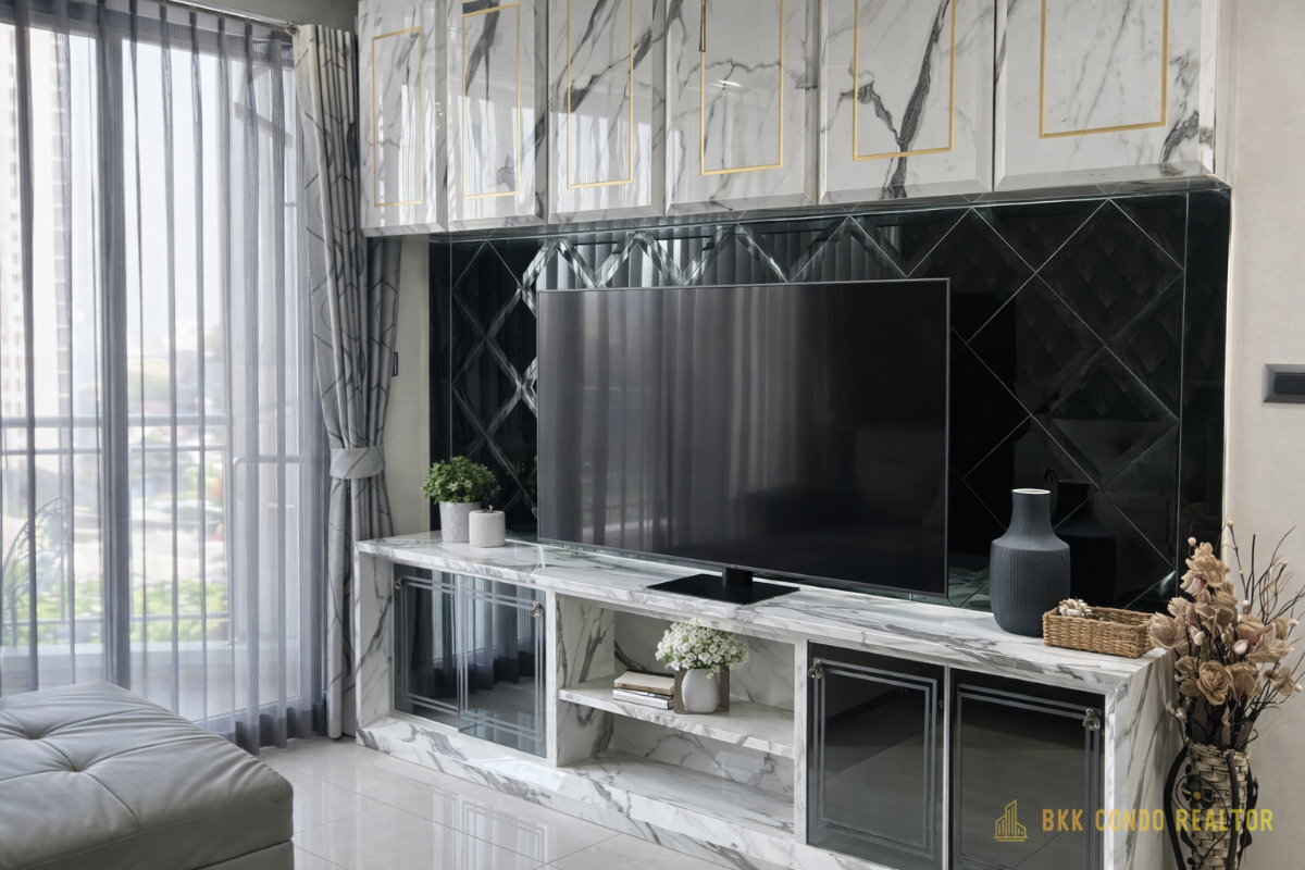 2-Bedroom Condo for Rent at Supalai Wellington (88 sqm) — Rama 9 MRT