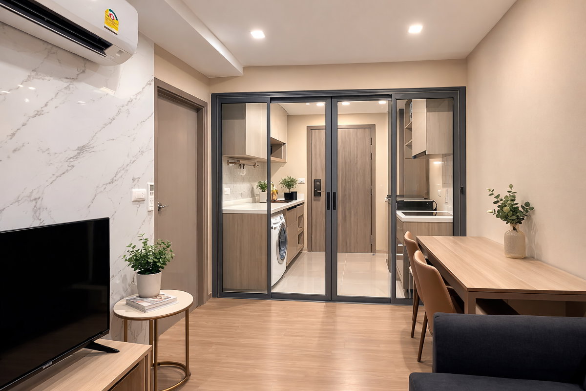1-Bedroom Condo for Rent at The Nest Sukhumvit 71 (30 sqm) — Phra Khanong BTS