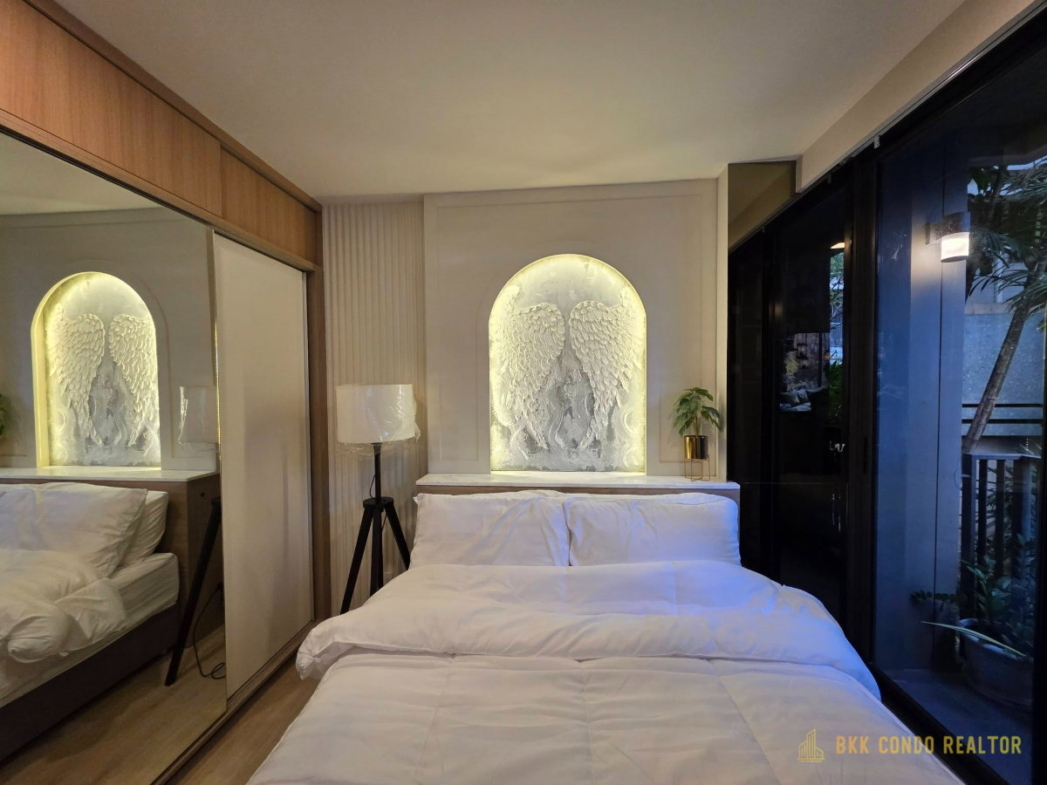 Pool Access 1-Bedroom Condo for Rent at Chambers On Nut Station (37 sqm) — On Nut BTS