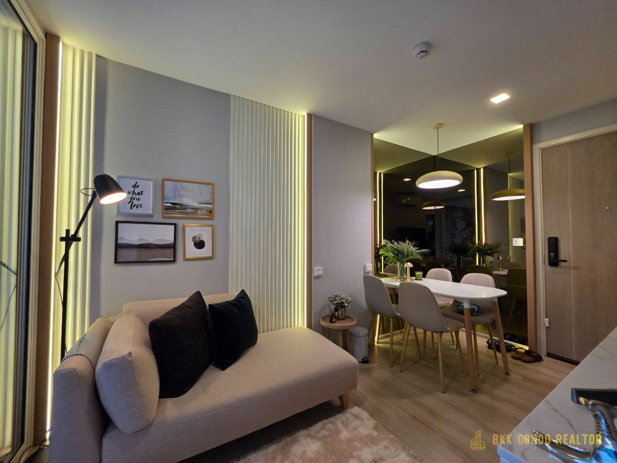 Pool Access 1-Bedroom Condo for Rent at Chambers On Nut Station (37 sqm) — On Nut BTS
