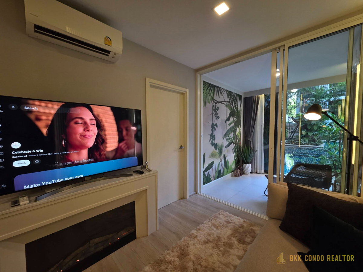 Pool Access 1-Bedroom Condo for Rent at Chambers On Nut Station (37 sqm) — On Nut BTS