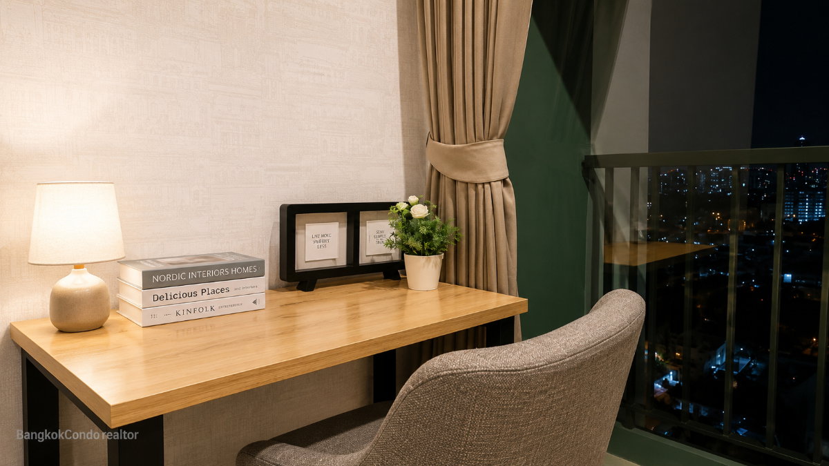 2-Bedroom Condo for Rent at Life Sukhumvit 48 (40 sqm) — On Nut BTS