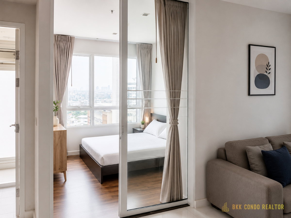 1-Bedroom Condo for Rent at The Bloom Sukhumvit 71 (35 sqm) — Phra Khanong BTS