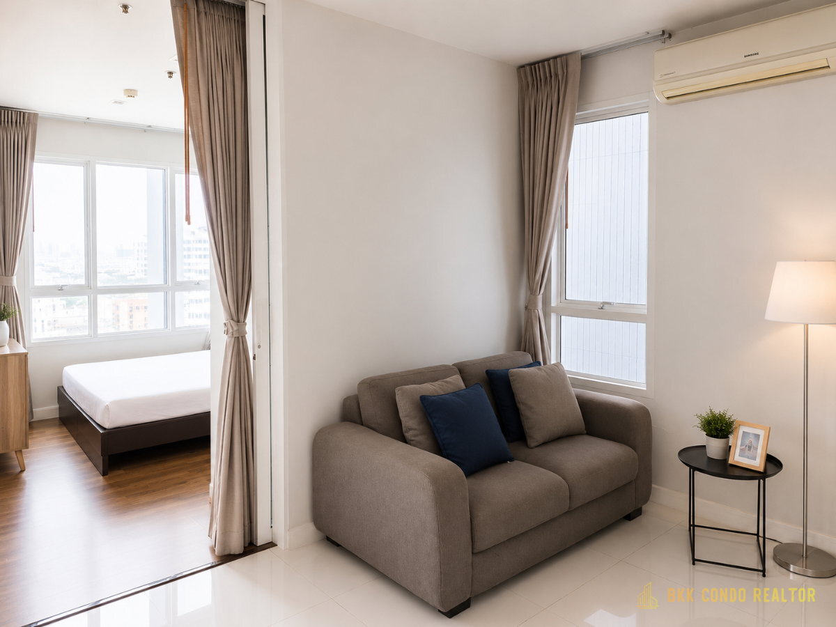 1-Bedroom Condo for Rent at The Bloom Sukhumvit 71 (35 sqm) — Phra Khanong BTS