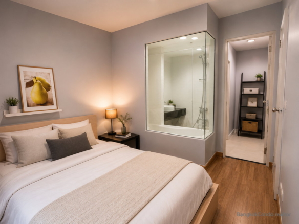 1-Bedroom Condo for Rent at IDEO Mix Sukhumvit 103 (30.5 sqm) — Udom Suk BTS