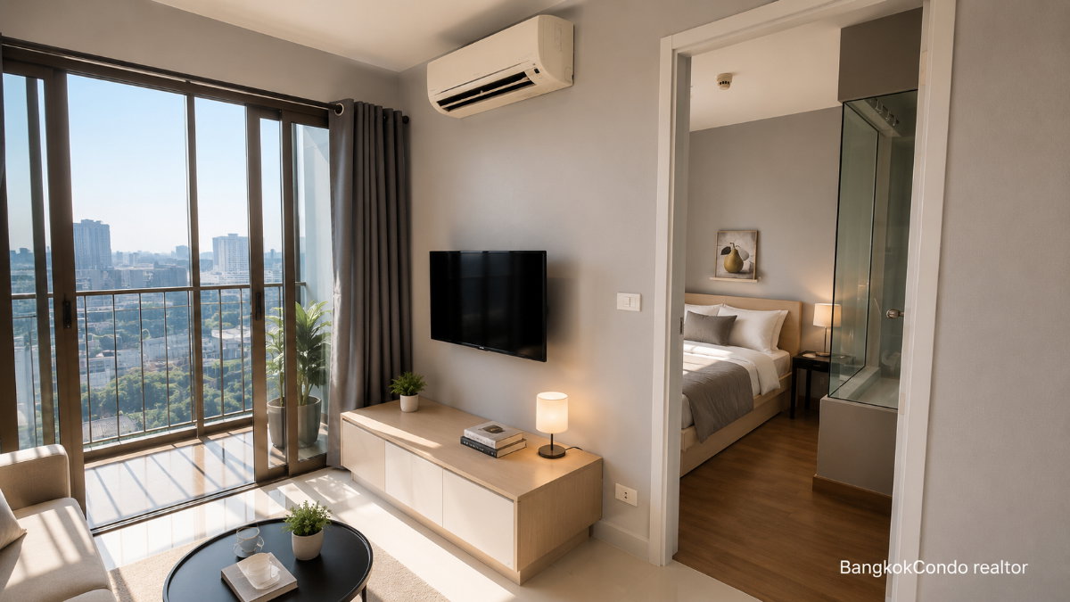 a07891-02 1-Bedroom Condo for Rent at IDEO Mix Sukhumvit 103 (30.5 sqm) — Udom Suk BTS