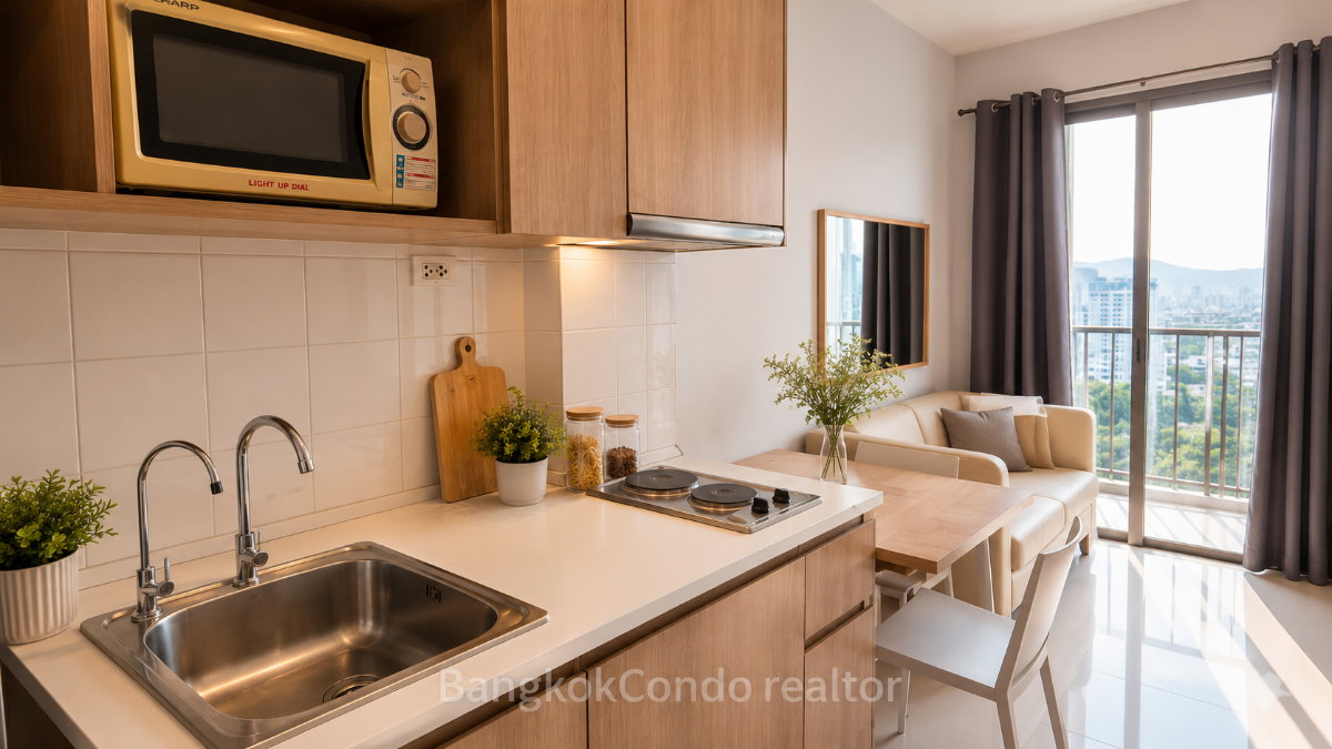 a07891-05 1-Bedroom Condo for Rent at IDEO Mix Sukhumvit 103 (30.5 sqm) — Udom Suk BTS