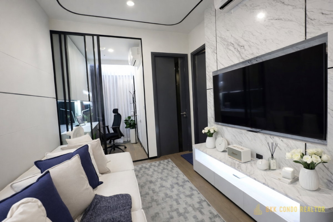1-Bedroom Condo for Rent at Park Origin Phayathai (35 sqm) — Phaya Thai BTS