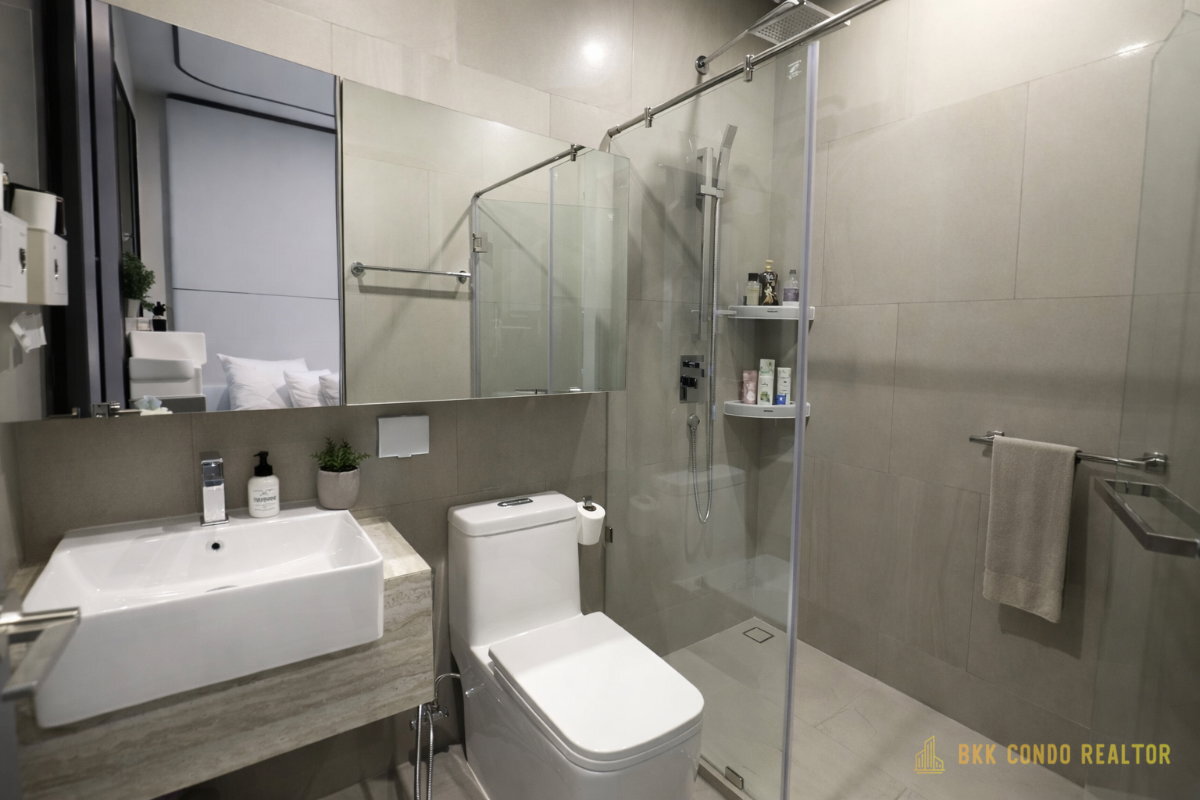 1-Bedroom Condo for Rent at Park Origin Phayathai (35 sqm) — Phaya Thai BTS