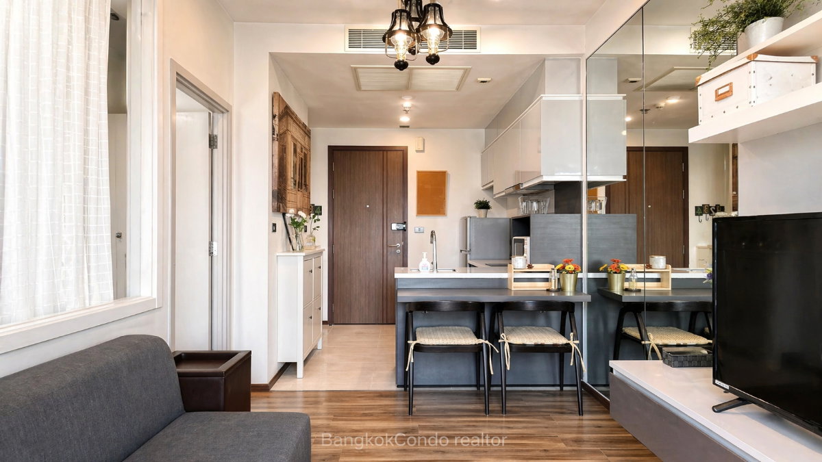 1-Bedroom Condo for Rent at WYNE Sukhumvit (35 sqm) — On Nut BTS