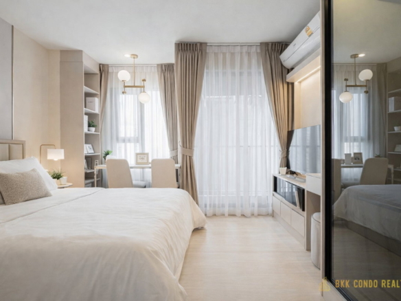 Studio Condo for Rent at Life One Wireless (25 sqm) — Ploenchit BTS