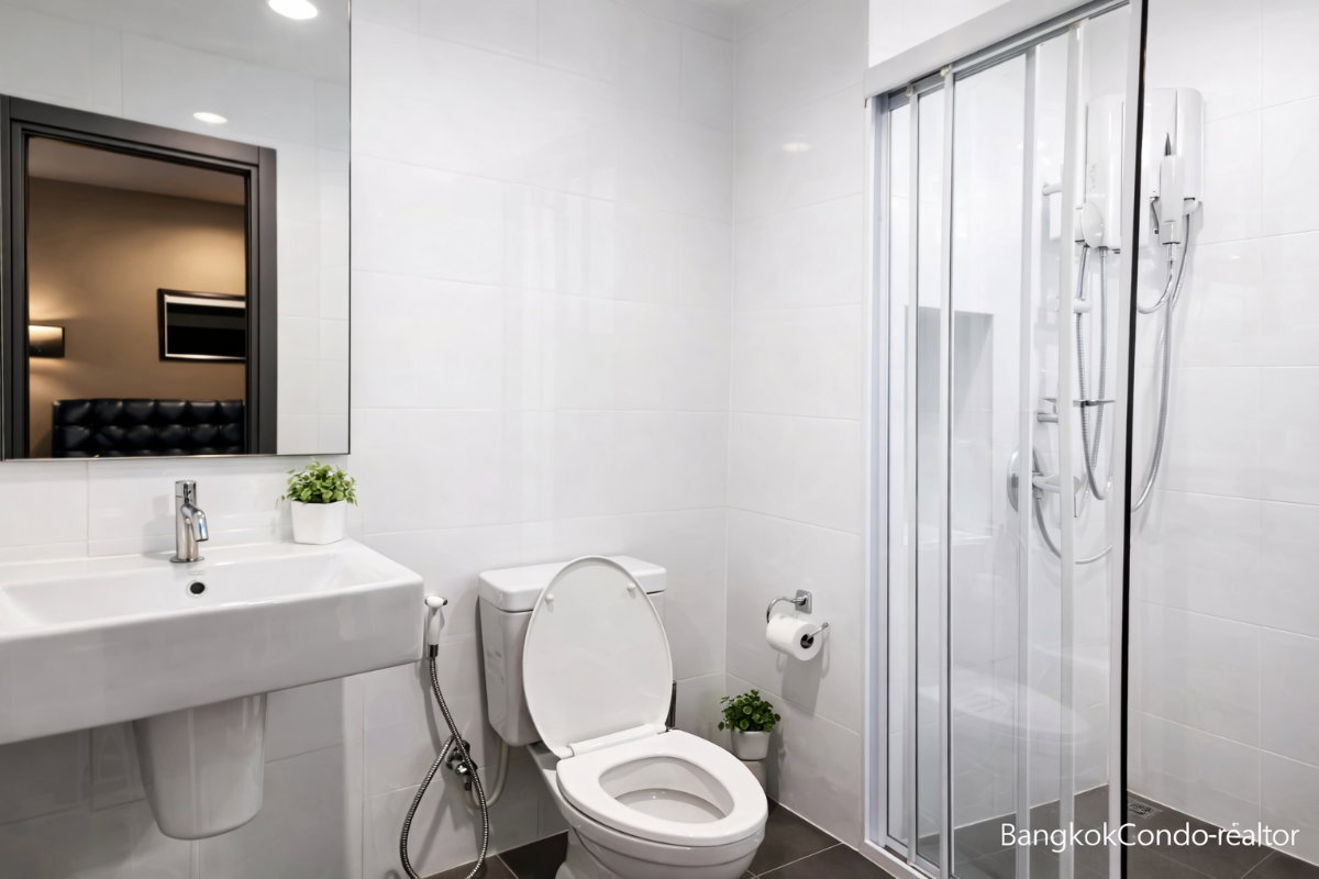 1-Bedroom Condo for Rent at The Base Park East Sukhumvit 77 (31 sqm) — On Nut BTS