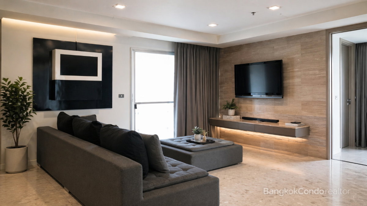 3-Bedroom Condo for Rent at Nusasiri Grand (167 sqm) — Ekkamai BTS