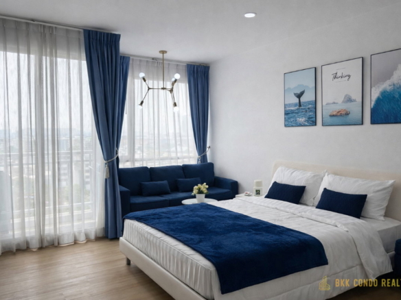 1-Bedroom Condo for Rent at Sukhumvit Plus (29 sqm) — Phra Khanong BTS