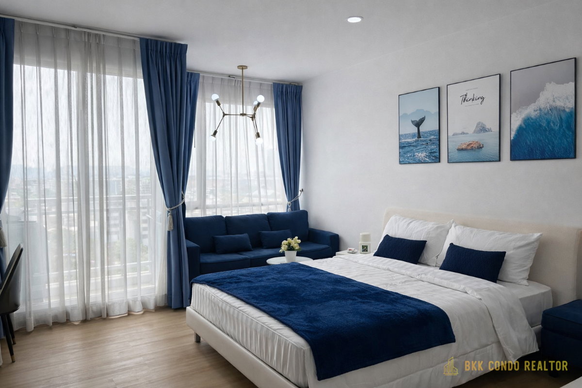 1-Bedroom Condo for Rent at Sukhumvit Plus (29 sqm) — Phra Khanong BTS