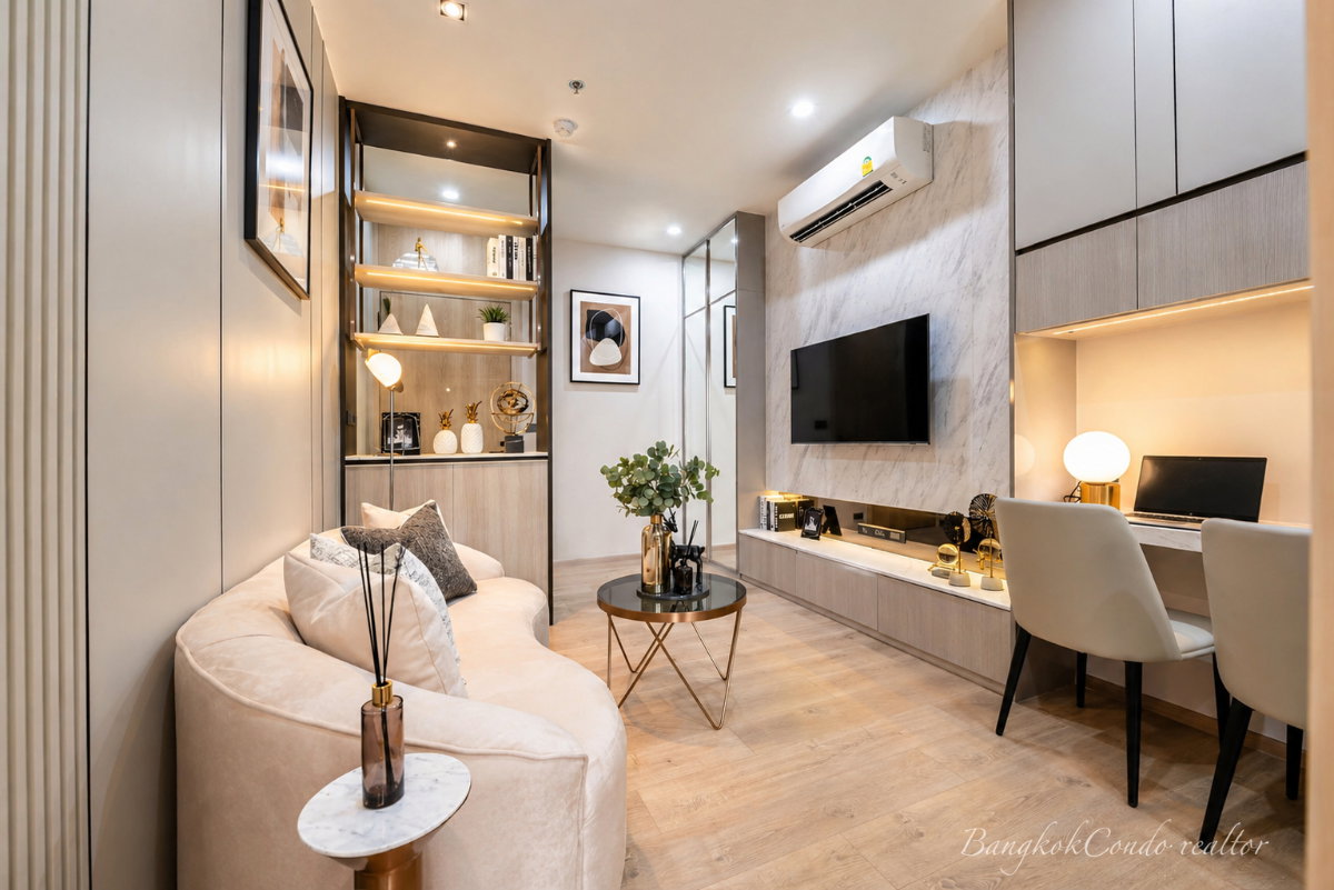 1-Bedroom Condo for Rent at The FINE Bangkok Thonglor – Ekamai (36 sqm) — Thonglor BTS