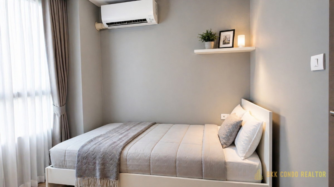 Duplex 2-Bedroom Condo for Rent at Siamese Rama 9 (54 sqm) — Rama 9 MRT
