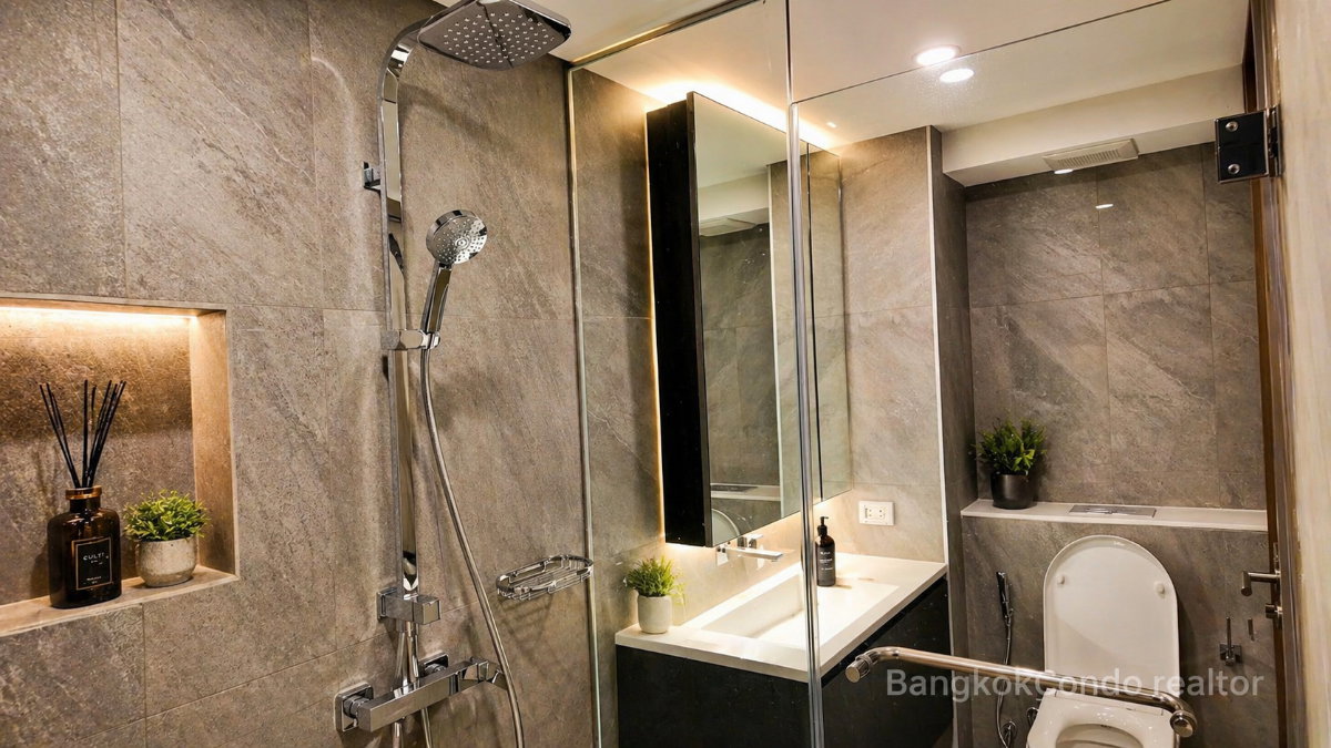 a08672-10 Duplex 2-Bedroom Condo for Rent at Siamese Rama 9 (54 sqm) — Rama 9 MRT