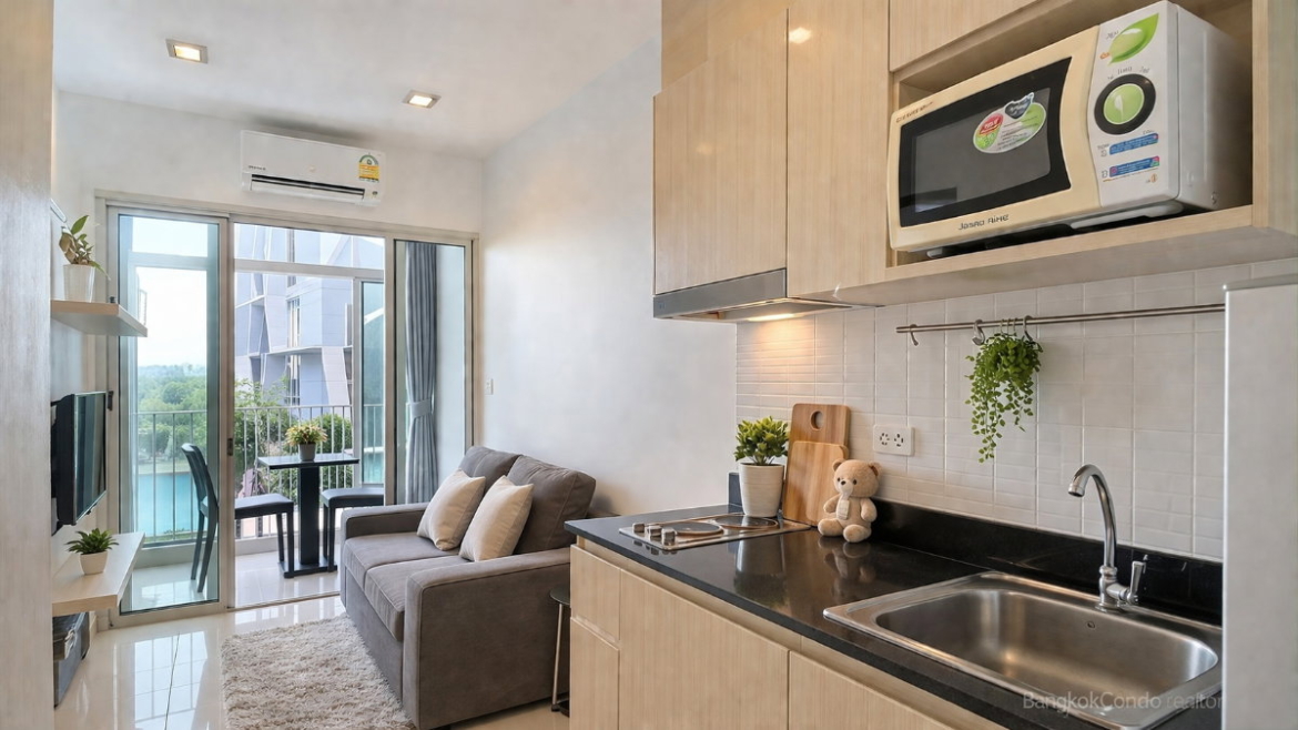 1-Bedroom Condo for Rent at IDEO Verve Sukhumvit (31 sqm) — On Nut BTS