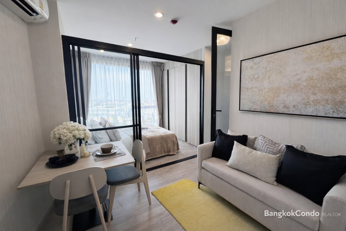 1-Bedroom Condo for Rent at IDEO Mobi Sukhumvit Eastpoint (27 sqm) — Bang Chak BTS