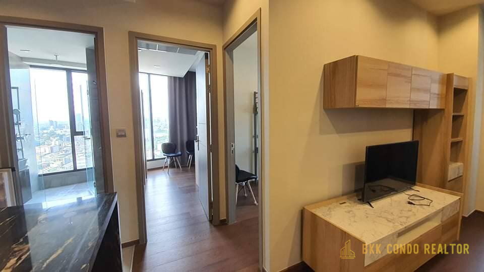 2-Bedroom Condo for Rent at IDEO Q Victory (45 sqm) — Victory Monument BTS