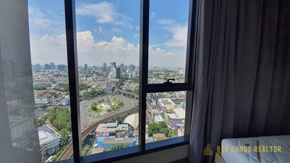 2-Bedroom Condo for Rent at IDEO Q Victory (45 sqm) — Victory Monument BTS