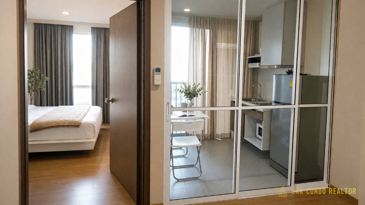1-Bedroom Condo for Rent at The Base Sukhumvit 77 (33 sqm) — On Nut BTS