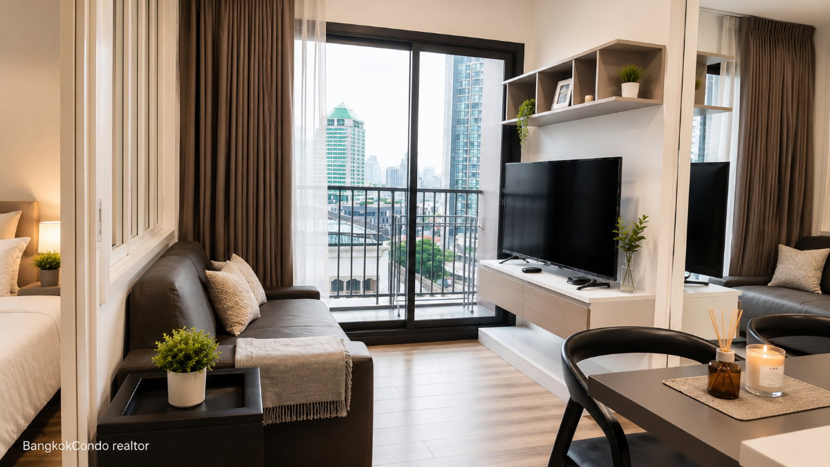 1-Bedroom Condo for Rent at WYNE Sukhumvit (29 sqm) — Phra Khanong BTS