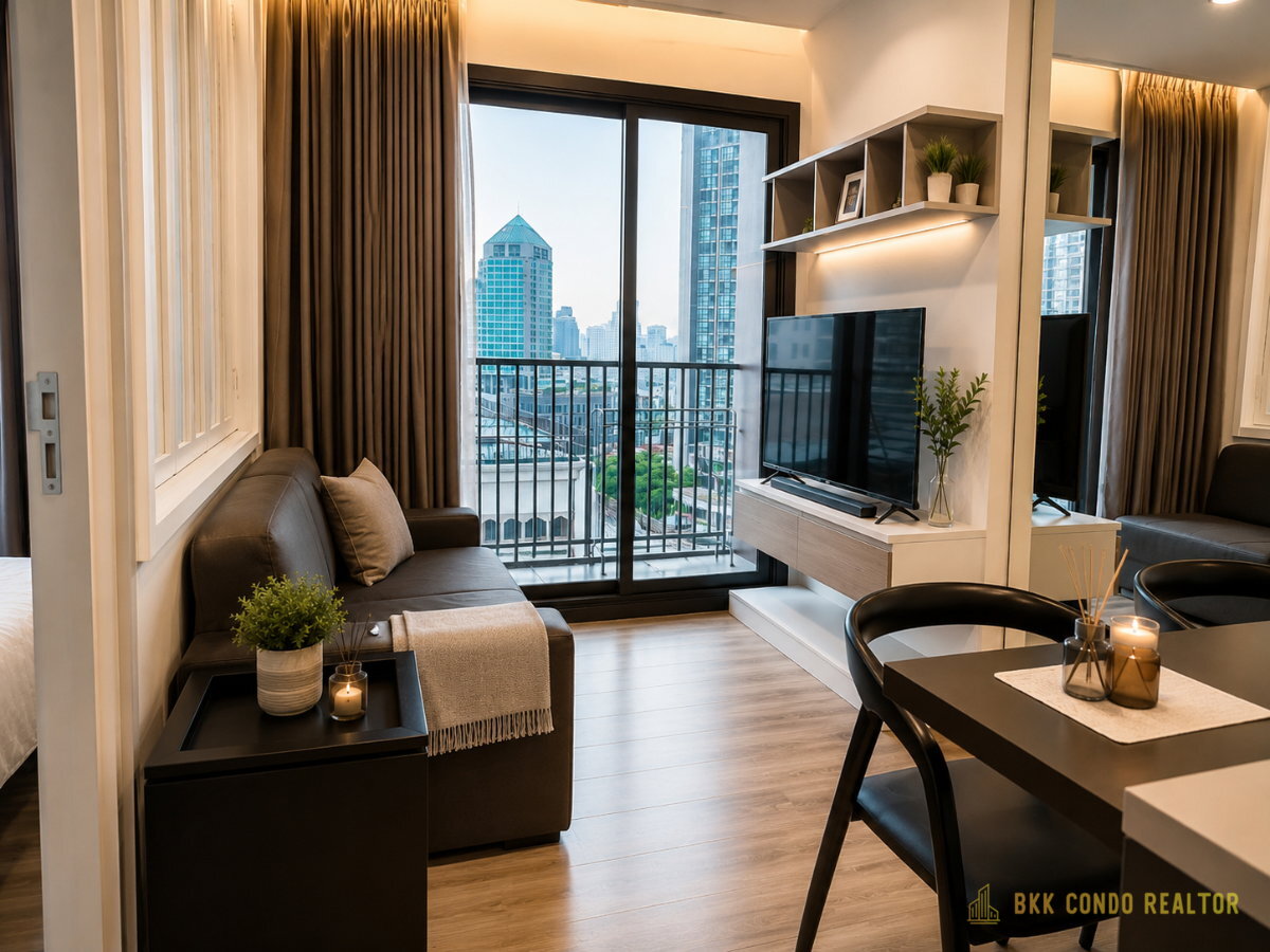 1-Bedroom Condo for Rent at WYNE Sukhumvit (29 sqm) — Phra Khanong BTS