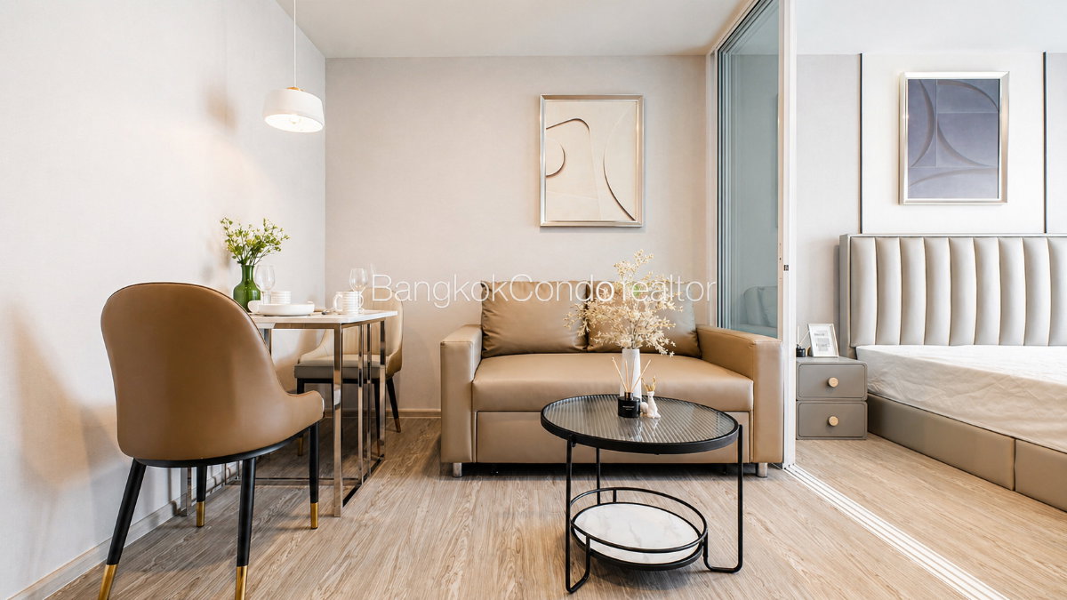 1-Bedroom Condo for Rent at Regent Home Bangna (28 sqm) — Bangna BTS