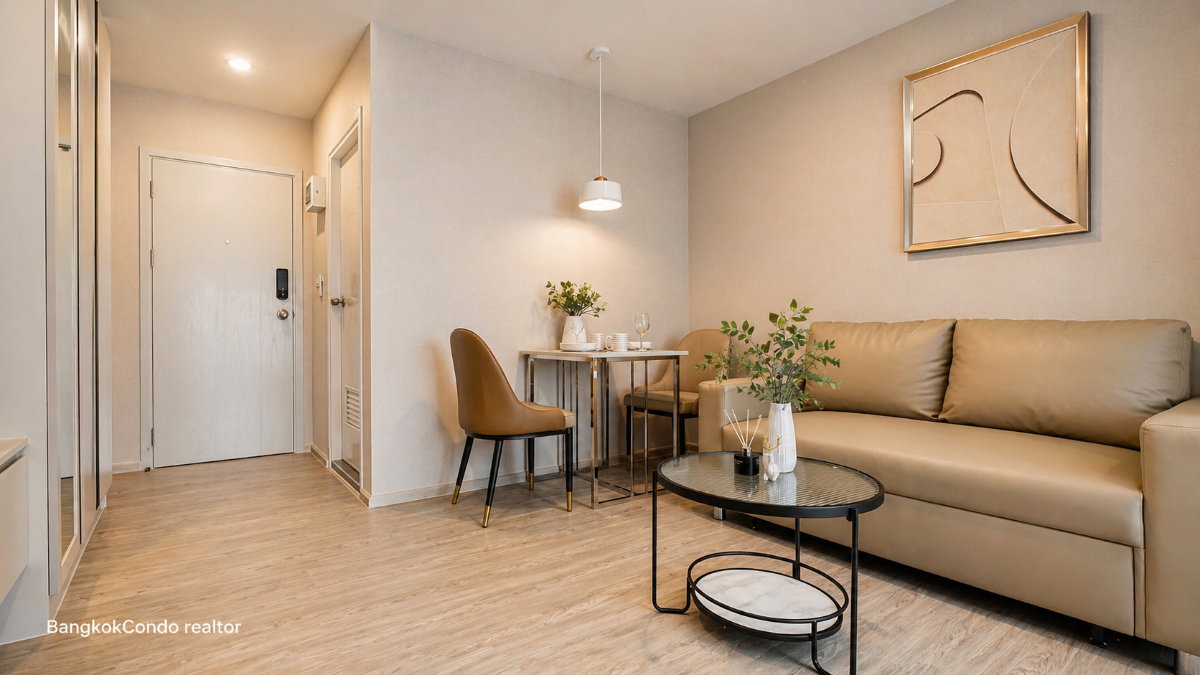 1-Bedroom Condo for Rent at Regent Home Bangna (28 sqm) — Bangna BTS