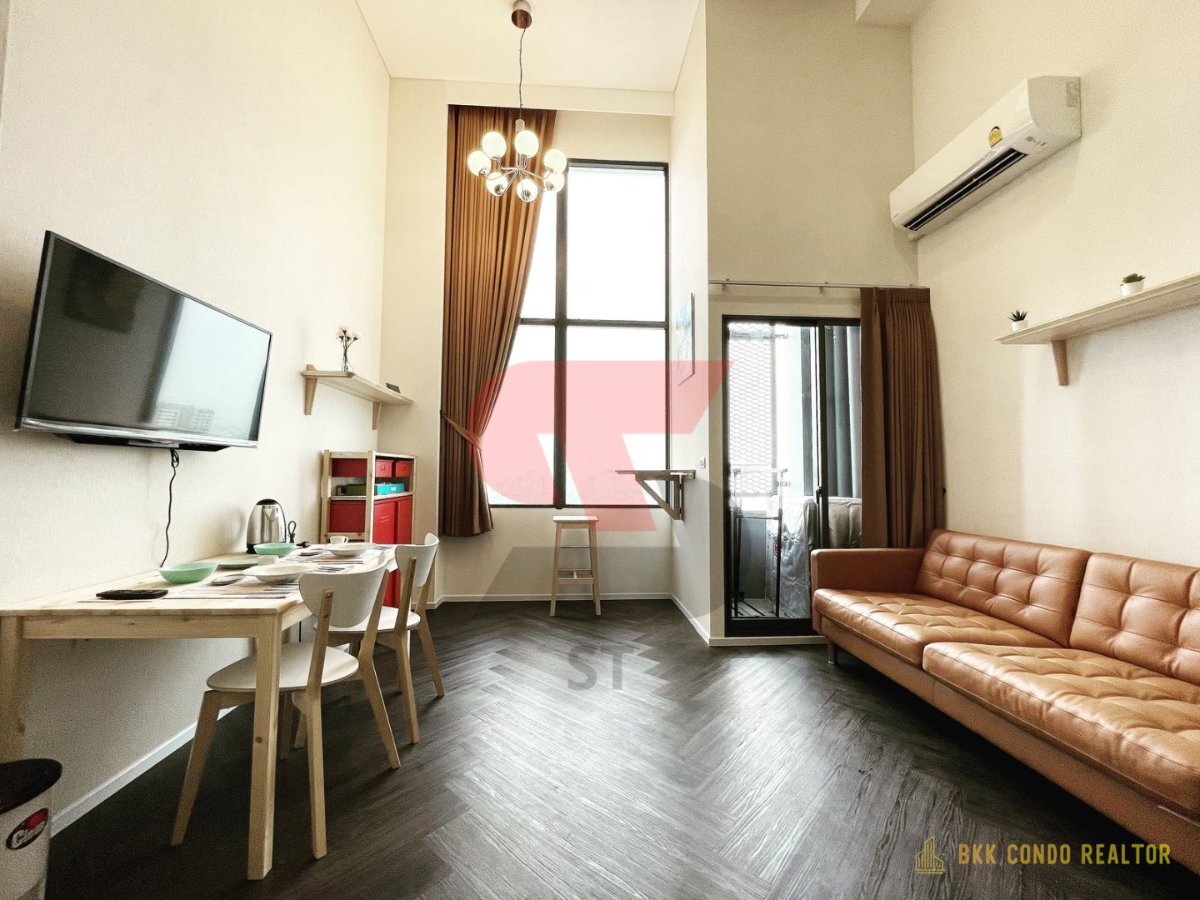 Duplex 1-Bedroom Condo for Rent at Siamese Sukhumvit 48 (43 sqm) — On Nut BTS