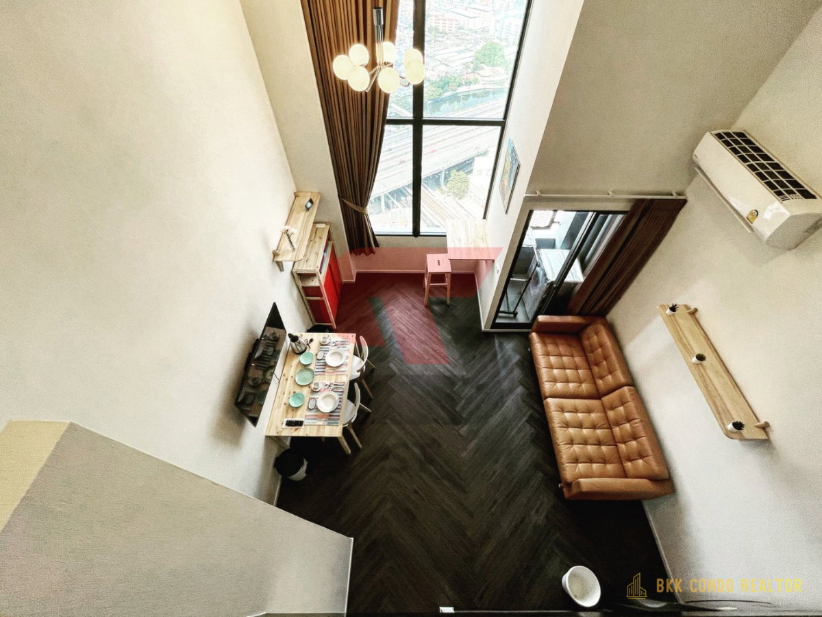 Duplex 1-Bedroom Condo for Rent at Siamese Sukhumvit 48 (43 sqm) — On Nut BTS