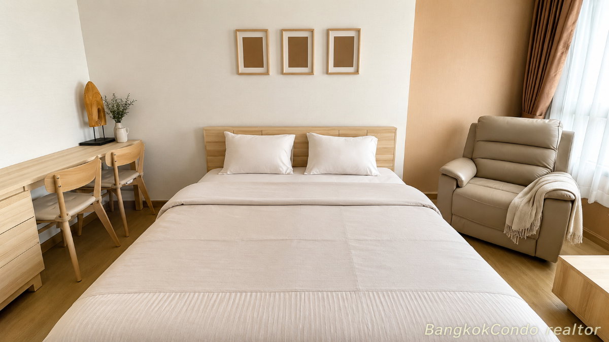 a09362-02 1-Bedroom Condo for Rent at IDEO Sukhumvit 93 (26 sqm) — Bang Chak BTS