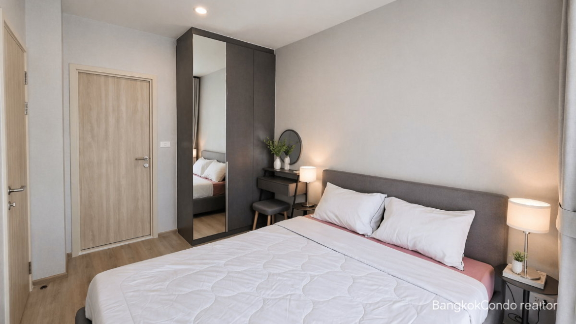 1-Bedroom Condo for Rent at Nue District R9 Rama 9 (26 sqm) — Rama 9 MRT