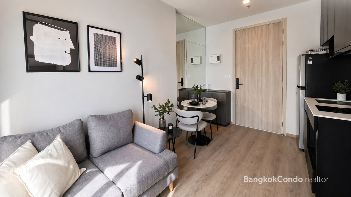 1-Bedroom Condo for Rent at Nue District R9 Rama 9 (26 sqm) — Rama 9 MRT